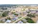 Property location shown in an aerial view of the neighborhood at 325 San Benito Ave, North Port, FL 34287