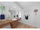 Bright bathroom with vanity and large mirror at 334 Skylark Nw Ln, Port Charlotte, FL 33952
