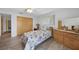 Small bedroom with twin bed and dresser at 334 Skylark Nw Ln, Port Charlotte, FL 33952