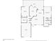 One-story floor plan, 2 bed, 2 bath, garage at 334 Skylark Nw Ln, Port Charlotte, FL 33952