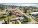 Aerial view showing home's location and neighborhood at 351 S Mccall Rd, Englewood, FL 34223