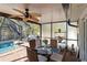Enjoy dining and relaxing by the poolside patio at 351 S Mccall Rd, Englewood, FL 34223