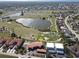 Bird's eye view of condo community near golf course and water at 3919 San Rocco Dr # 31A, Punta Gorda, FL 33950