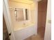 Bright bathroom with vanity, sink, and shower/tub combo at 3919 San Rocco Dr # 31A, Punta Gorda, FL 33950