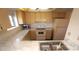 Bright kitchen features updated countertops and appliances at 3919 San Rocco Dr # 31A, Punta Gorda, FL 33950