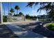 Memorial plaza with a P-51 mural and benches at 3919 San Rocco Dr # 31A, Punta Gorda, FL 33950