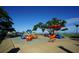 Colorful playground with climbing structures at 3919 San Rocco Dr # 31A, Punta Gorda, FL 33950