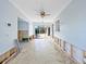 Open living room space leading to outdoor patio at 425 Fireball Ct, Punta Gorda, FL 33950
