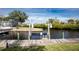 Private boat lift with dock access at 4410 Warren Ave # 504, Port Charlotte, FL 33953
