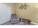 Relaxing home office featuring a comfortable recliner at 4590 Turnberry Cir, North Port, FL 34288