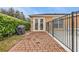 Brick paved walkway to the community pool and grilling area at 4590 Turnberry Cir, North Port, FL 34288