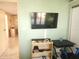 Home office with a desk, TV, and plenty of space at 6501 Center Ln, North Port, FL 34287