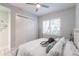 Bright bedroom with a comfortable bed and large closet at 141 Tropicana Dr # 1111, Punta Gorda, FL 33950