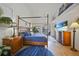 Spacious main bedroom with a king-size bed and water view at 1412 Sea Fan Dr, Punta Gorda, FL 33950