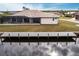 Private dock with composite decking, offering waterfront access at 16920 Ohara Dr, Port Charlotte, FL 33948