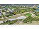 Aerial view of property near golf course at 20 Medalist Cir, Rotonda West, FL 33947