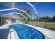 Refreshing screened pool perfect for relaxing and enjoying the Florida sun at 20 Medalist Cir, Rotonda West, FL 33947