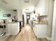 Modern kitchen with granite countertops and stainless steel appliances at 28301 N Twin Lakes Dr, Punta Gorda, FL 33955