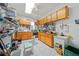 Functional workshop with built-in cabinets and pegboard storage at 3339 Desoto Dr, Punta Gorda, FL 33983