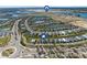Aerial view of the community, showing the home's location and surrounding area at 43104 Lakeside Way, Punta Gorda, FL 33982