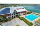 Resort-style pool at the community center at 43104 Lakeside Way, Punta Gorda, FL 33982