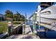 Private boat lift with dock access on a canal at 125 Ott Cir, Port Charlotte, FL 33952