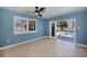 Bright Gathering room with pool view and sliding glass doors at 125 Ott Cir, Port Charlotte, FL 33952