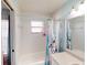 Bathroom featuring shower and bathtub at 1311 Abscott St, Port Charlotte, FL 33952