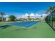 Well-maintained community tennis court offering residents an opportunity for recreation and fitness at 1335 Rock Dove Ct # 52, Punta Gorda, FL 33950