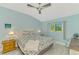 Inviting bedroom with stylish decor, natural light, and comfortable ambiance at 18181 Bly Ave, Port Charlotte, FL 33948