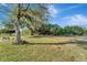 Expansive backyard offering plenty of space with mature trees providing shade and privacy at 20352 Tappan Zee Dr, Port Charlotte, FL 33952