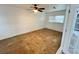 Bedroom with tile flooring and access to the backyard at 21157 Midway Blvd, Port Charlotte, FL 33952