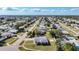 Overhead image showing the neighborhood with tree-lined streets and single-Gathering homes in a tranquil setting at 21402 Meehan Ave, Port Charlotte, FL 33952