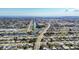 Wide aerial perspective of the city with waterways winding through the residential areas, close to the ocean at 21402 Meehan Ave, Port Charlotte, FL 33952