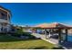 Waterfront property featuring a private boat dock with a covered lift, providing direct access to the water and boating activities at 24248 Treasure Island Blvd, Punta Gorda, FL 33955