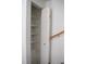 Spacious closet with three shelves; great for storage at 26376 Nadir Rd # 301, Punta Gorda, FL 33983