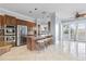 Spacious kitchen featuring stainless steel appliances and granite countertops at 298 Fry Se Ter, Port Charlotte, FL 33952