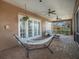 Screened lanai with hammock and access to the outdoors at 298 Fry Se Ter, Port Charlotte, FL 33952