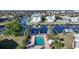 Community pool and canal-front property with boat docks at 311 Garvin St # 207B, Punta Gorda, FL 33950