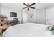 Spacious Primary bedroom with a king-size bed and en-suite bathroom at 3183 Sulstone Dr, Punta Gorda, FL 33983