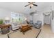 Living area with comfy seating and a neutral color scheme at 3183 Sulstone Dr, Punta Gorda, FL 33983