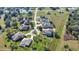 Beautiful aerial view of homes, cul-de-sac and lush landscaping at 336 Japura St, Punta Gorda, FL 33983