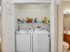 Convenient laundry room with washer and dryer at 4149 Cascade Falls Dr, Sarasota, FL 34243