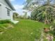 Spacious backyard with lush lawn at 625 Pompano Ter, Punta Gorda, FL 33950