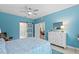 Main bedroom with ensuite bathroom and walk in closet at 1890 Sunset Preserve Way, Port Charlotte, FL 33953