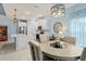 Bright kitchen with stainless steel appliances and an island at 1890 Sunset Preserve Way, Port Charlotte, FL 33953