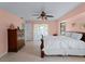 Main bedroom with water view and walkout access at 3370 Dover Dr, Punta Gorda, FL 33983