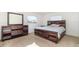 The main bedroom boasts ample natural light and features matching furniture at 4254 Bur St, Port Charlotte, FL 33948