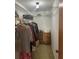 Spacious walk-in closet with ample shelving and hanging storage at 432 Olivia Rd, Venice, FL 34293