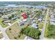 Community aerial view featuring convenient lake access, and local amenities at 530 Lakemont Nw Ave, Port Charlotte, FL 33952